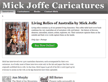Tablet Screenshot of mickjoffe.com